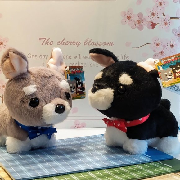 Schnauzer Plushie - Pair - Picture 2 of 4